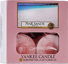 Парфумерія, косметика Чайні свічки "Рожеві піски" - Yankee Candle Scented Tea Light Candles Pink Sands