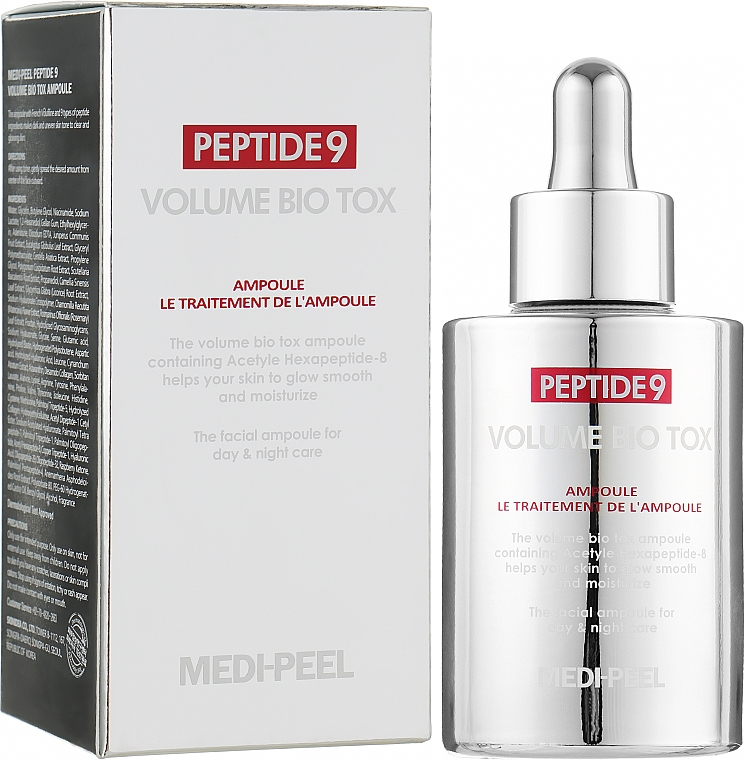 Омолаживающая ампульная сыворотка с пептидами - MEDIPEEL Peptide 9 Volume Bio Tox Ampoule — фото N2
