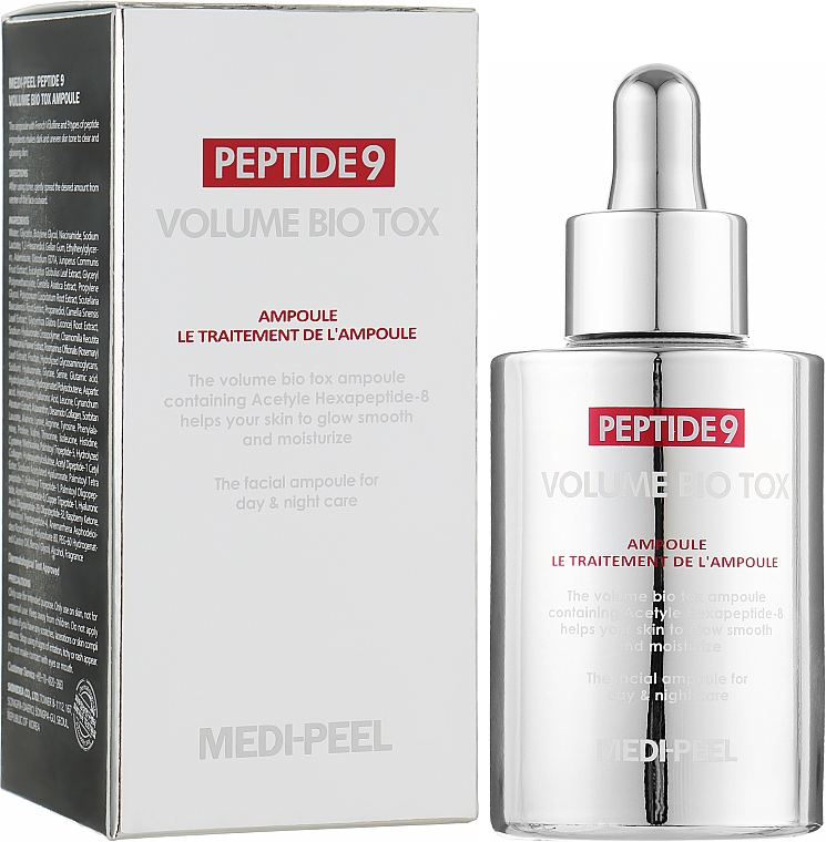 Омолоджувальна ампульна сироватка з пептидами - Medi-Peel Peptide 9 Volume Bio Tox Ampoule — фото N2