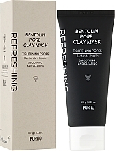 Маска для очищення пор обличчя - Purito Bentolin Pore Clay Mask — фото N2