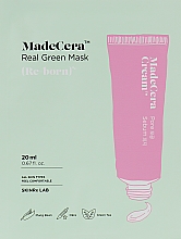 Парфумерія, косметика Заспокійлива тканинна маска для обличчя - SKINRx LAB MadeCera Real Green Mask