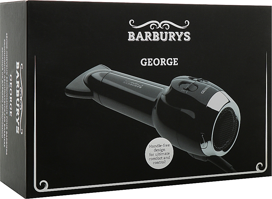 Фен для волос - Barburys George Ergonomic Dryer — фото N2