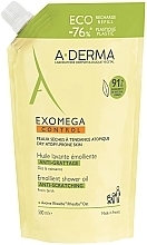 Парфумерія, косметика Очищувальна олія для душу та ванни - A-Derma Exomega Control Emollient Shower Oil Eco Refill (змінний блок)