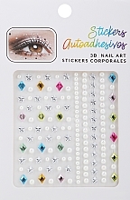 Наліпки для нігтів, різнокольорові - Lolita Accessories 3D Nail Art Stickers — фото N1