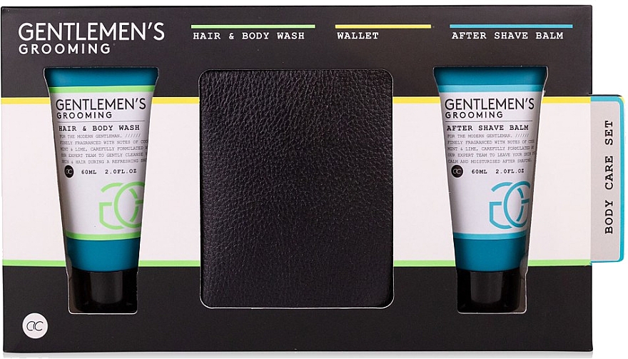 Набор - Accentra Men's Collection Cool Mint & Lime Set (sh/gel/60ml + a/sh/balm/60ml + acc) — фото N1