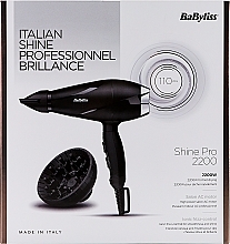 Фен для волосся 6713DE - BaByliss Shine Pro 2100 2200 W Black — фото N2