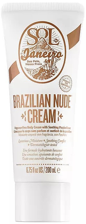 Увлажняющий крем для тела без запаха - Sol de Janeiro Brazilian Nude Cream — фото N1