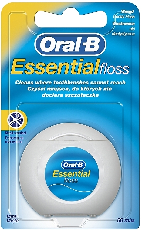 УЦЕНКА Зубная нить «Мятная» - Oral-B Essential Floss * — фото N1