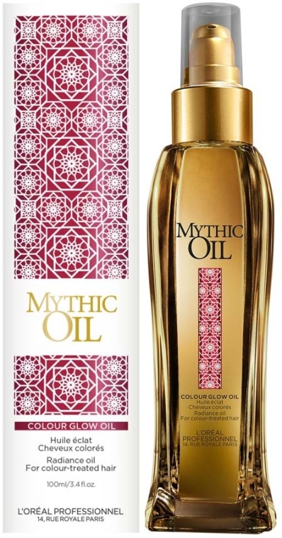 Питательное масло для окрашенных волос - L'Oreal Professionnel Mythic Oil Color Glow Oil