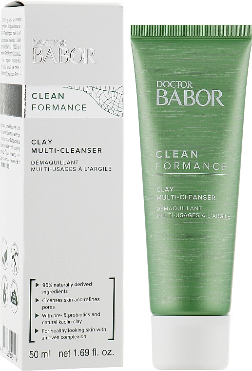 Крем-маска для вмивання з глиною - Babor Doctor Babor Clean Formance Clay Multi-Cleanser — фото N2