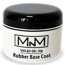 Каучуковая база для ногтей - M-in-M Rubber Base Coat — фото N4