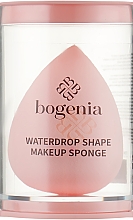 Спонж для макіяжу в формі краплі, рожевий, BG318 - Bogenia — фото N2