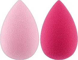 Міні-спонж для макіяжу, 2 шт. - Tools For Beauty Mini Concealer Makeup Sponge Pink — фото N1