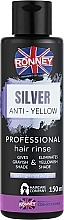 Парфумерія, косметика Ополіскувач для волосся - Ronney Professional Blue Platinum Hair Rinse Silver