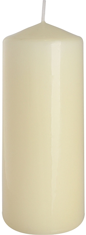 Свеча цилиндрическая 60x150 мм, экрю - Bispol — фото N1