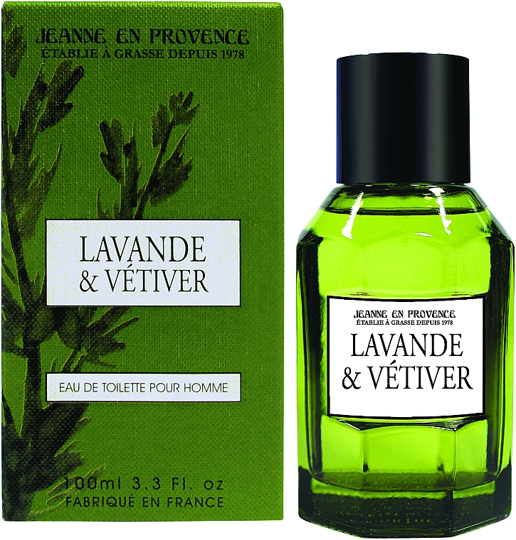 Jeanne en Provence Lavender & Vetiver - Туалетная вода — фото N3