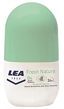 Шариковый дезодорант с минеральными квасцами - Lea Fresh Nature Mineral Alum Deodorant Roll-On Mini — фото N1