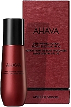 Духи, Парфюмерия, косметика Лосьон против глубоких морщин SPF 30 - Ahava Apple Of Sodom Deep Wrinkle SPF 30 Lotion (пробник)