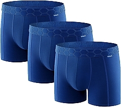 Набір трусів-шортів, BB116, 3 шт., dark blue - Uniconf — фото N1
