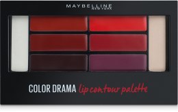 Духи, Парфюмерия, косметика УЦЕНКА Палетка для контурирования губ - Maybelline New York Color Drama Lip Contour Palette* 