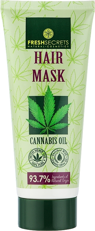 Маска для волосся з коноплями - Madis Fresh Secrets Hair Mask — фото N1
