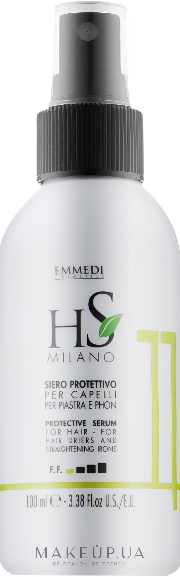 Термозащитная сыворотка для волос - HS Milano Protective Serum For Hair — фото 100ml