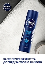 Антиперспірант "Активна свіжість" - NIVEA MEN Fresh Active Anti-Perspirant — фото N4