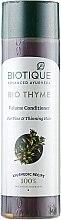 Кондиционер "Тимьян" - Biotique Bio Thyme Fres Sparkle Volume Conditioner — фото N3