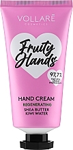 Крем для рук "Ківі + масло ши" - Vollare Vegan Fruity Hands Hand Cream — фото N1