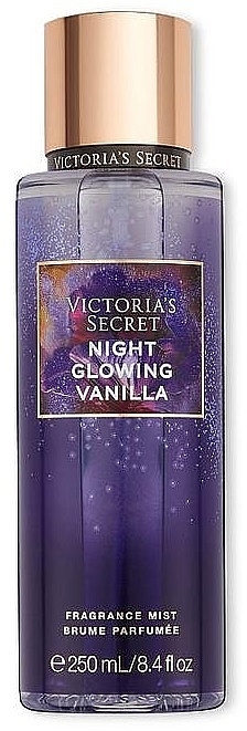 Парфюмированный спрей для тела - Victoria's Secret Night Glowing Vanilla Fragrance Mist — фото N1