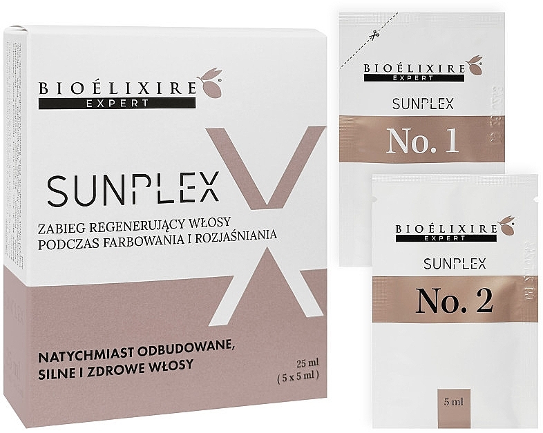 Восстанавливающее средство для волос - Bioelixire Expert Sunplex — фото N1