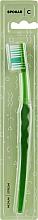 Парфумерія, косметика Зубна щітка "С", середня, зелена - Spokar C
