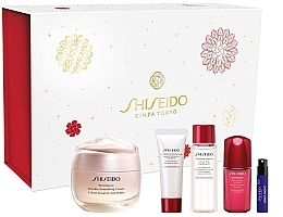 Духи, Парфюмерия, косметика Набор, 5 продуктов - Shiseido Benefiance Wrinkle Correcting Ritual & Ginza Night Eau de Parfum Intense