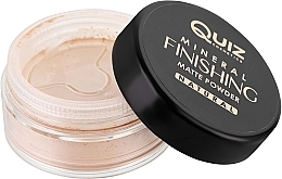 Мінеральна пудра для обличчя - Quiz Cosmetics Mineral Finishing Matte Powder — фото N3