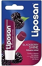 Бальзам для губ "Ежевика" - Liposan Blackberry Shine Lip Balm — фото N1