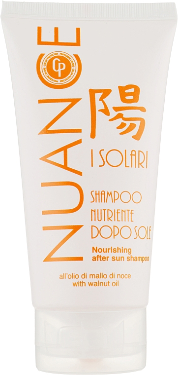 Шампунь живильний з олією грецького горіха - Punti Di Vista Nuance Color Protection Shampoo Nutriente Moisturizing After Sun Shampoo