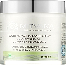 Духи, Парфюмерия, косметика Крем для лица массажный успокаивающий - Mitvana Soothing Face Massage Cream