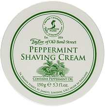 Парфумерія, косметика Крем для гоління "М'ята" - Taylor of Old Bond Street Shaving Cream