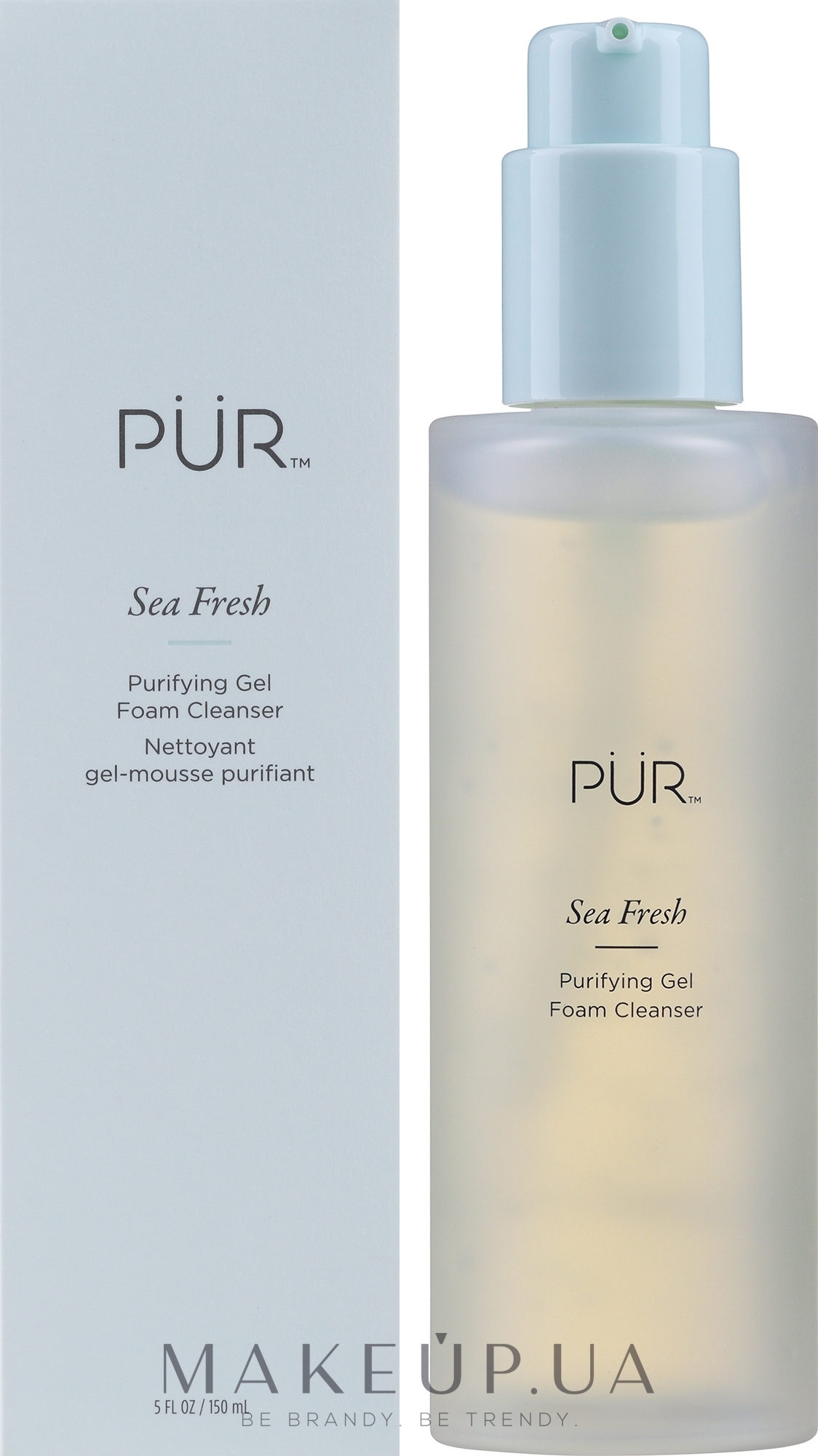 Очищувальна гель-пінка для обличчя - Pür Sea Fresh Purifying Gel Foam Cleanser — фото 150ml
