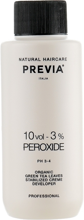 Окислювач до фарби для волосся - Previa Creme Peroxide 10 vol (3%) — фото N1
