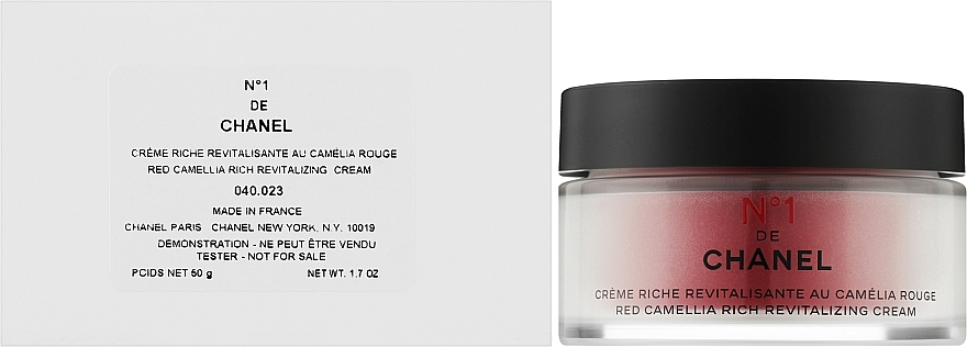 Восстанавливающий крем для лица - Chanel N1 De Chanel Red Camellia Rich Revitalizing Cream (тестер) — фото N2