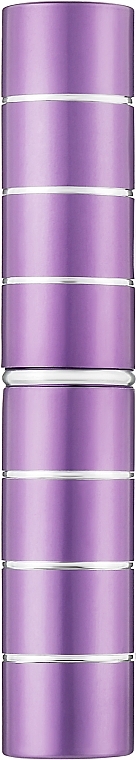 Пензель для макіяжу CS-158V телескопічний в алюмінієвій тубі, фіолетовий - Cosmo Shop