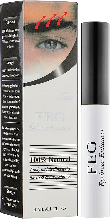 Сыворотка для роста бровей - Feg Eyebrow Enhancer Serum — фото N2