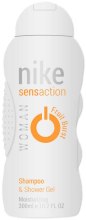 Парфумерія, косметика Nike Sensaction Fruit Burst Shampoo & Shower Gel - Шампунь-гель для душу