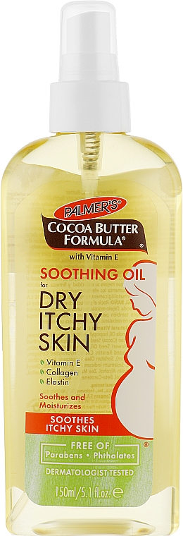 Успокаивающее масло для тела - Palmer's Cocoa Butter Formula Soothing Oil
