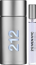 Carolina Herrera 212 Men NYC - Набор (edt/100ml + edt/mini/10ml) — фото N2