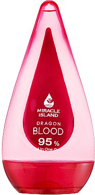 Гель для обличчя, тіла і волосся "Кров дракона" - Miracle Island Dragon Blood 95% All In One Gel — фото N1
