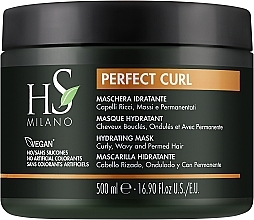 Маска для вьющихся и волнистых волос - Hs Milano Perfect Curl Mask — фото N1