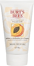 Скраб для обличчя - Burt's Bees Peach & Willow Bark Deep Pore Scrub — фото N1