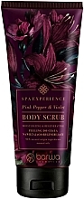 Парфумерія, косметика Скраб для тіла "Рожевий перець і фіалка" - Barwa Spa Experience Body Scrub
